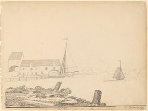 Lądowanie na rzece Hudson [odbyt] autorstwa Alexander Robertson