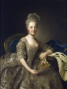 Hedwige-Elisabeth-Charlotte de Schleswig-Holstein-Gottorp - Portret Jadwigi Elisabeth Charlotte z Holstein Gottorp (1759-1818) - Peinture de Alexander (Alexandre) Roslin (1718-1793) autorstwa Alexander Roslin