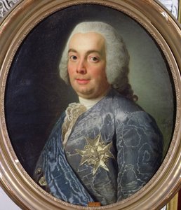 Henri-Léonard Bertin (1720 -92), hrabia Bourdeille, generał finansów autorstwa Alexander Roslin