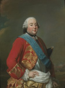 Portret Ludwika Filipa I (1725-1785), Duce de Orleans, autorstwa Roslin, Alexander (Alexandre) (1718-1793). Olej na płótnie, ok. 1770. Wymiary: 116x88 cm. Muzeum Narodowe w Sztokholmie autorstwa Alexander Roslin