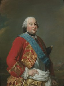 Portret Ludwika Filipa I 1725-1785, Duce de Orleans, ok. 1770 autorstwa Alexander Roslin
