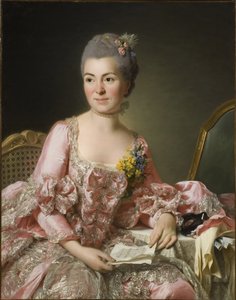Portret Marie-Suzanne Giroust, Madame Roslin 1734-1772, 1770