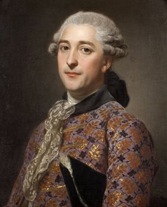 Portret księcia Władimira Borysowicza Golicyna 1731-1799, 1762 autorstwa Alexander Roslin