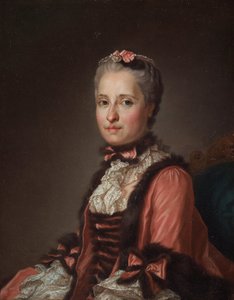 Portret księżnej Marii Józefy Saksonii 1731-1767, 1776. autorstwa Alexander Roslin