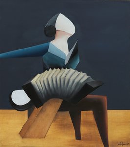 Geometryczny akordeonista