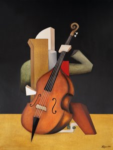 Geometryczny kontrabas autorstwa Alexander Trifonov