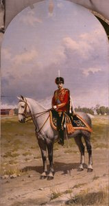 Portret cesarza Mikołaja II 1868-1918, 1908