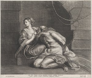 Cimon i Pero, ca. 1650-90., ca. 1650-90. autorstwa Alexander Voet