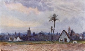 Poza Walencją (kolor lito) autorstwa Alexander Wallace Rimington