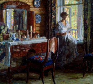 Wnętrze autorstwa Alexander Wiktorowitsch Morawow
