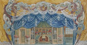 Scenografia, lata 20. XX wieku. autorstwa Alexander Yakovlevich Golovin