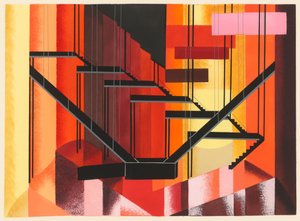 Projekt sceniczny z portfolio Decors de Théâtre, 1930.