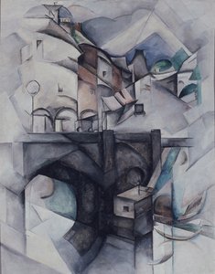 Most. Sèvres, 1912 r autorstwa Alexandra Alexandrowna Exter