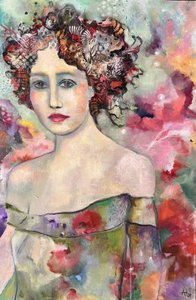 Spokojny portret kwiatowy autorstwa Alexandra Higgins