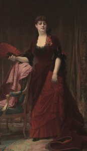 Portret Arabelli Worsham (później Arabelli Huntington) autorstwa Alexandre Cabanel