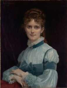 Portret panny Fanny Clapp autorstwa Alexandre Cabanel