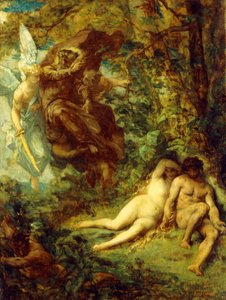 Studiuj dla utraconego raju, autorstwa Alexandre Cabanel