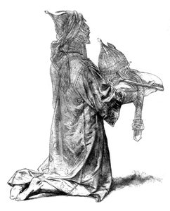 Studium dla Saracena do Niewoli św. Ludwika, c1880-1882. autorstwa Alexandre Cabanel