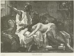 Tamar i Absalom autorstwa Alexandre Cabanel