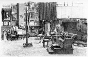 Pracownia, ok. 1880-1882. autorstwa Alexandre Cabanel
