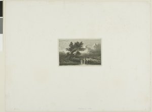 Krajobraz alpejski autorstwa Alexandre Calame