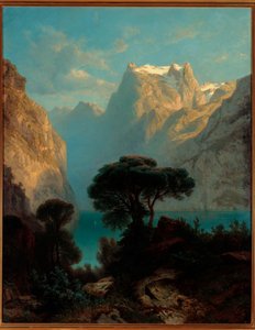 Jezioro Czterech Kantonów autorstwa Alexandre Calame