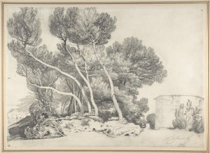 Pejzaż autorstwa Alexandre Calame