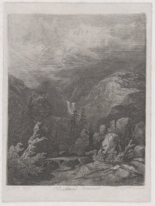 Krajobraz, 1839. autorstwa Alexandre Calame