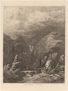 Oberland Berneński autorstwa Alexandre Calame