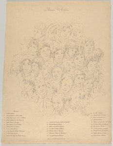 Spotkanie artystów, 1804. autorstwa Alexandre Clément
