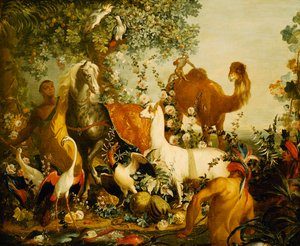 Alegoria Azji, autorstwa Alexandre Francois Desportes