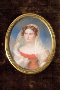 Portret hrabiny Dolly de Ficquelmont 1804-1863 autorstwa Alexandre François Louis Comte de Girardin