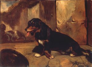 Basset Hound autorstwa Alexandre Gabriel Decamps