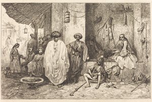Wartownia autorstwa Alexandre Gabriel Decamps