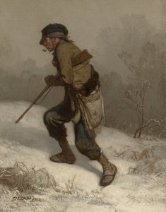Kłusownik, ok.1847 autorstwa Alexandre Gabriel Decamps