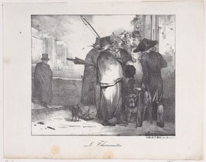 Termometr, 1823. autorstwa Alexandre Gabriel Decamps