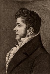 Stendhal, pseudonim Henri Marie Beyle (1783-1842), francuski powieściopisarz autorstwa Alexandre Marie Longuet