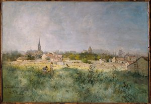 Kampania Vaugirarda w 1881 r. Malarstwo Alexandre Prevosta (XIX w.) Słońce. 0,46 x 0,65m Paryż. Muzeum Karnawałowe autorstwa Alexandre Prevost