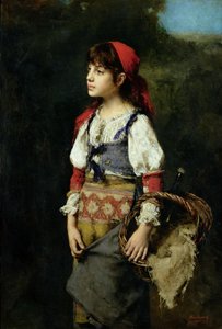 Ładna wieśniaczka