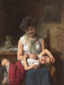 Nastrojowa Dziewczyna, ok.1900