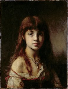 Córka artysty, 1884 (patrz także 65310)
