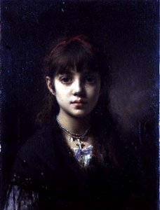 Córka artystów, 1884 (patrz także 65312)