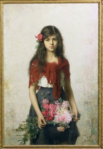 Sprzedawca kwiatów