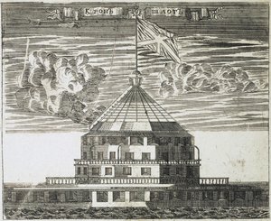 Fort Kronschlot w Kronsztadzie, 1717 autorstwa Alexei Ivanovich Rostovtsev