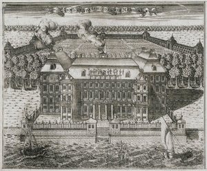 Dwór księcia Aleksandra MienszykowaAleksander Daniłowicz Mieńszikow, 1717 r. autorstwa Alexei Ivanovich Rostovtsev