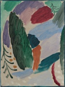 Mroźny dzień, 1915. autorstwa Alexej von Jawlensky