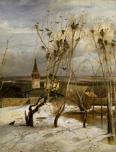Gawrony powróciły autorstwa Alexei Kondratievich Savrasov