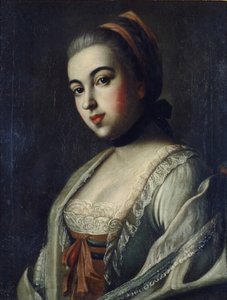 Portret hrabiny Anny Woroncowej 1743-1769, 1761 autorstwa Alexei Petrovich Antropov
