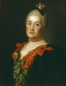 Portret hrabiny Tatiany Aleksiejewny Trubetskiej, 1761 autorstwa Alexei Petrovich Antropov