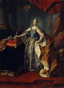 Portret cesarzowej Katarzyny II 1729-1796, 1762